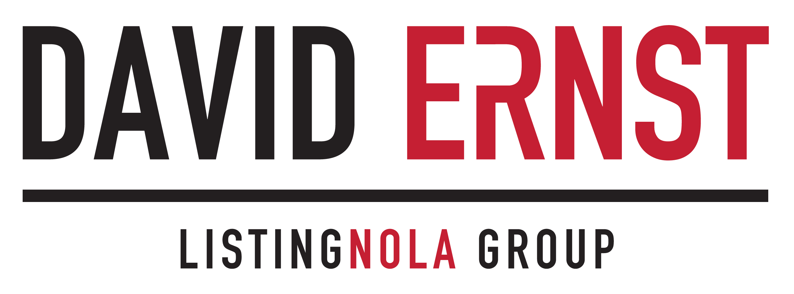 David Ernst, ListingNOLA Group logo